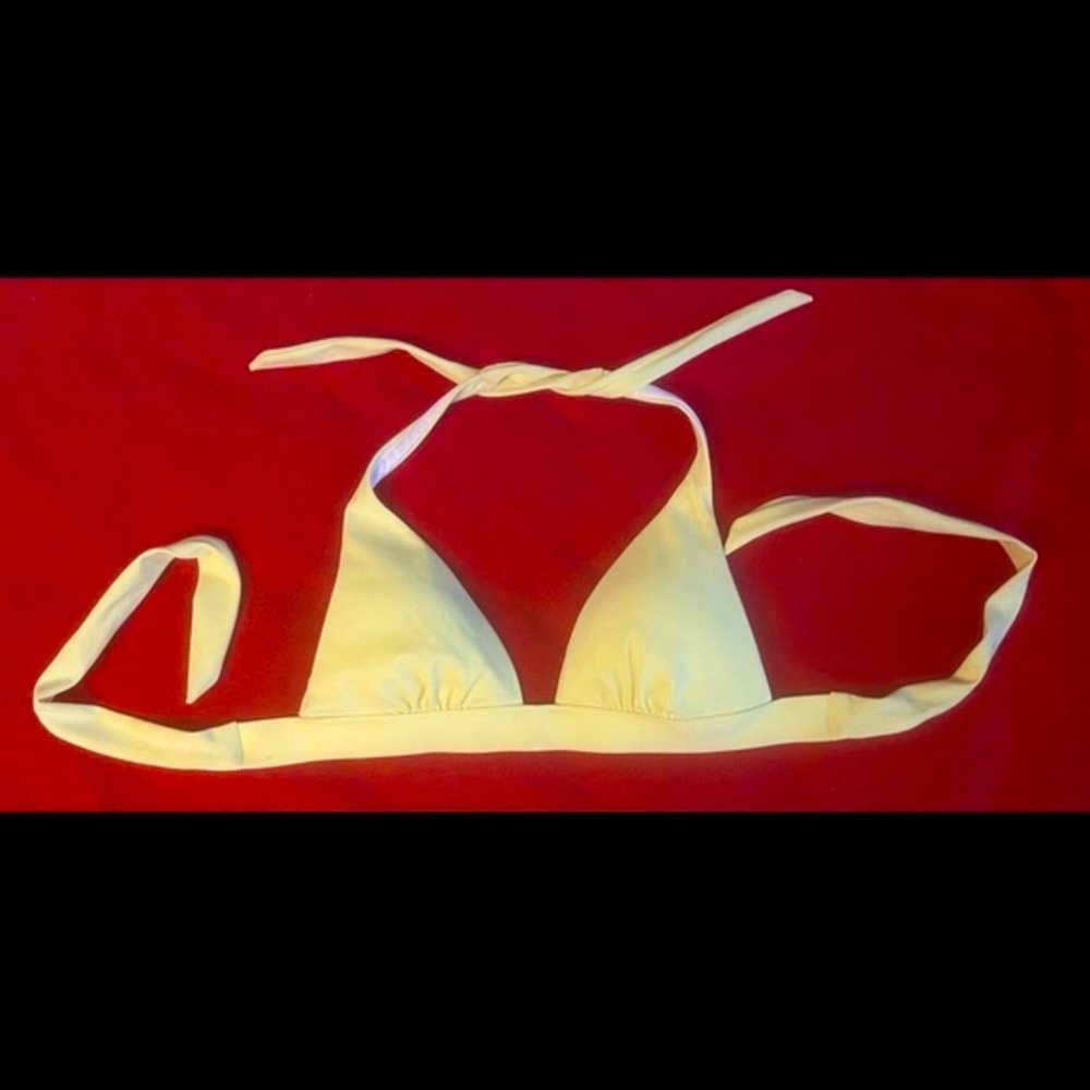 Victoria’s Secret - Yellow Triangle Bikini Top